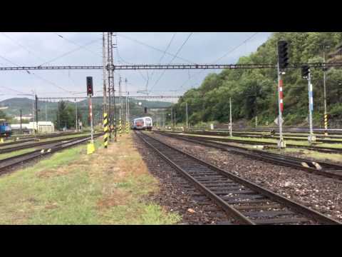 Příjezd City Elefanta do stanice Beroun 8.7.2017