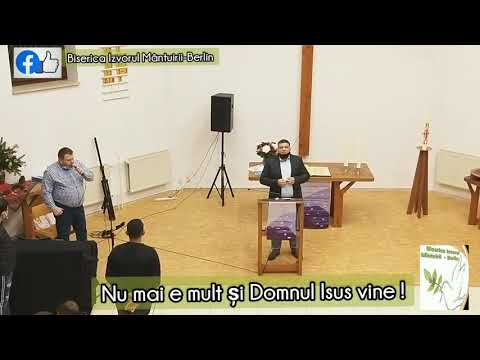 Nu mai este mult și Domnul Iisus vine