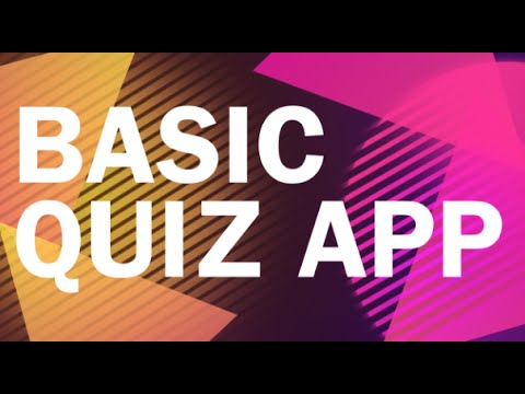Basic Quiz App in Swift