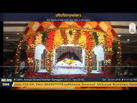 082 Delhi 20Oct2018 SatEve RSK Bhai Manjeet Singh Jee Dayalpur