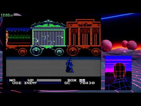 Batman Returns. NES. Speedrun 23:35. (Without turbos, Emul)