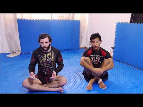 Opposite hip Ashi heel hook from a shin on shin variation -  technique breakdown & match analysis