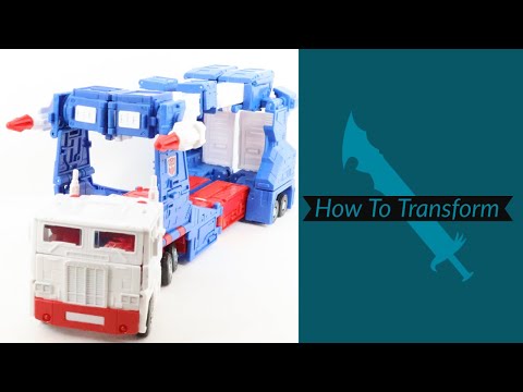 How To Transform: Transformers Studio Series 86 Ultra Magnus