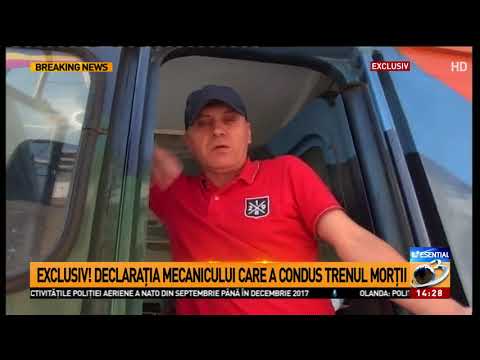 Mecanicul din trenul morții, în lacrimi