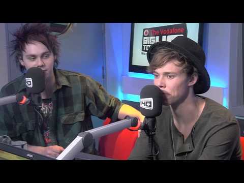 5 Seconds Of Summer Vodafone Big Top 40 Webchat - Sunday 23rd March 2014