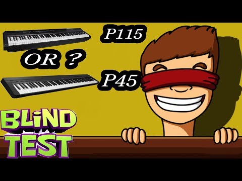 Yamaha P115 & Yamaha P45 Comparison | BLIND SOUND TEST | Xmarks Music