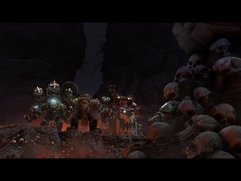 Orks (Blood Axes) vs Space Marines (Imperial Fists), 3v3, Hard - Warhammer 40 000: Dawn Of War 3