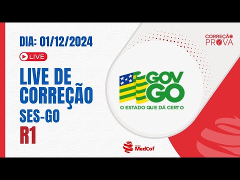 Correção SES-GO R1 2025 - Gabarito Prova de Residência Médica SES-GO 2025 R1 Acesso Direto