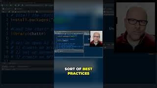 AI Coding: Use ChatR in RStudio (Step-by-Step) #shorts