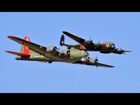 WW2 RC BOMBERS - LARGE SCALE DISPLAY - LMA ELVINGTON - 2022