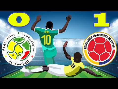 Senegal vs Colombia 0-1 All Goals and Highlights - World Cup 2018