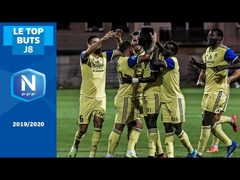 Le Top buts (J8) I National FFF 2019-2020