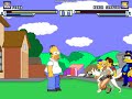 MUGEN Fiona Belli Vs Homer Simpson
