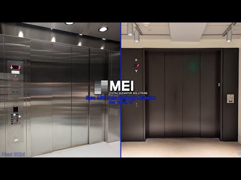 EPIC MOTOR! | MASSIVE MEI Hydraulic Elevator | Elev. L90, Yale Peabody Museum, New Haven CT