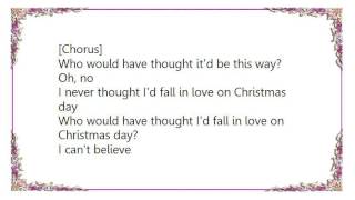 Boyz II Men - Who Would Have Thought Lyrics