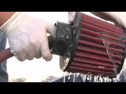 How to clean an AEM DryFlow Air Filter.  Really easy process.