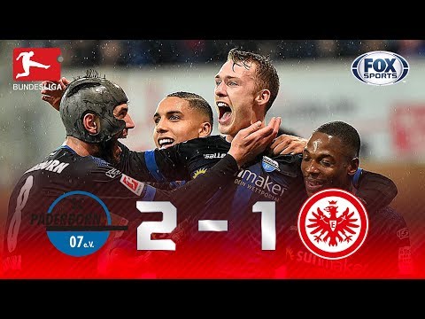 VITÓRIA HISTÓRICA E MUDANÇA NA TABELA! Veja os melhores momentos de Paderborn 2x1 Frankfurt