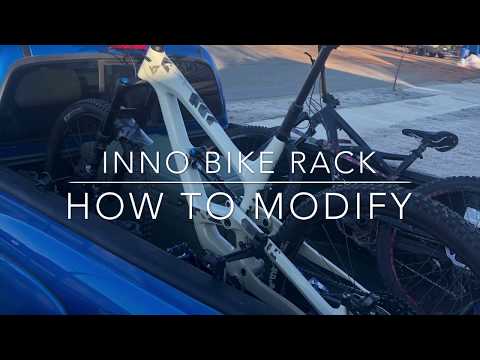 INNO Truck Bed Bike rack review and modification