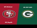 (Full Game) NFL 2021-2022 Season - NFC Divisional: 49ers @ Packers