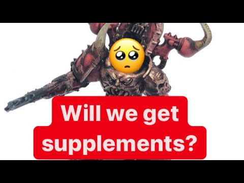 Chaos Space Marines (or heretic Astartes) Do the legions need supplements?