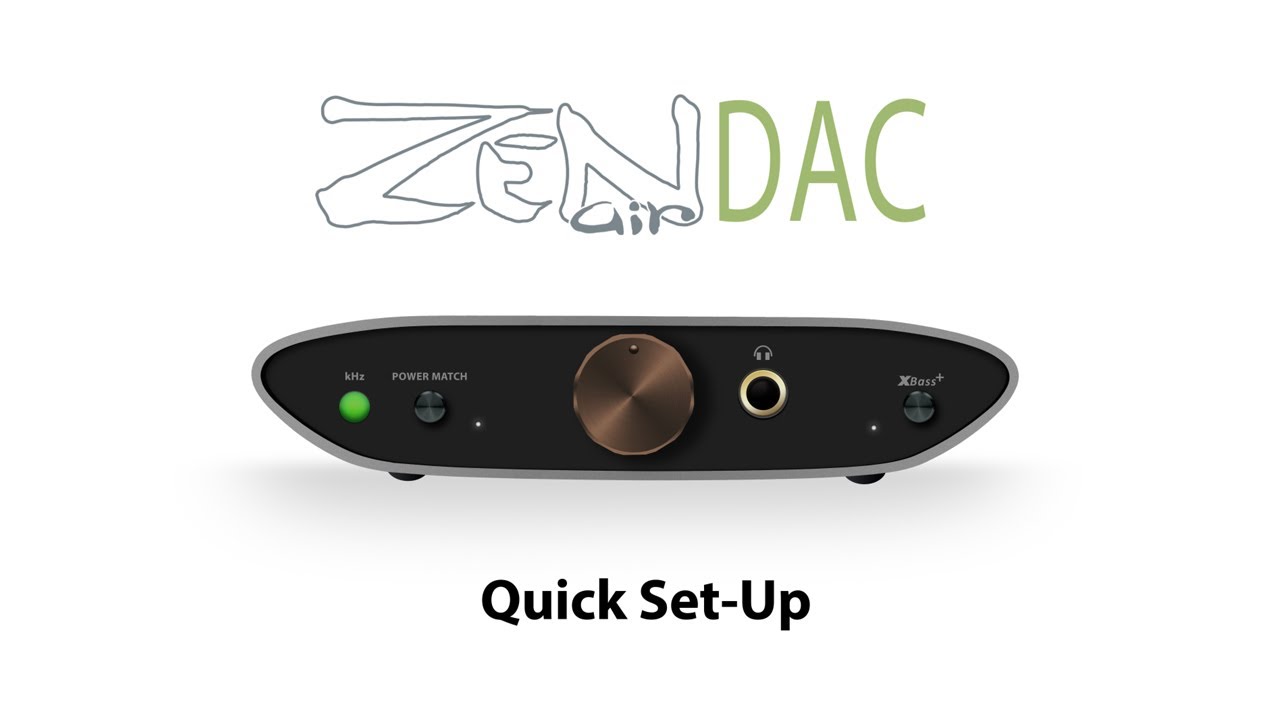 iFi Audio Amplificateur de casque & USB-DAC ZEN Air – DAC