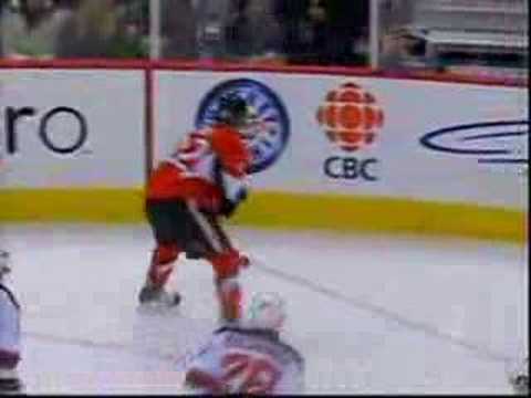 Kelly's goal vs Devils - Feb 16/08