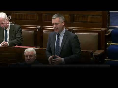 ️Powerful speech by Pearse Doherty.