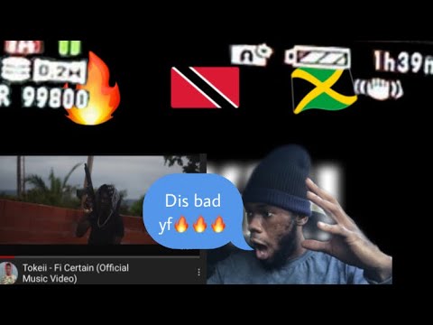 Jamaican Reacts to Trinidad 🇹🇹 music ! Tokeii - Fi Certain (Official Music Video)