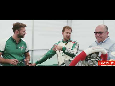 The first time for Sebastian Vettel in a KZ kart - 4K video