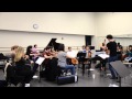Aeon Music Ensemble rehearsing Scriabin 