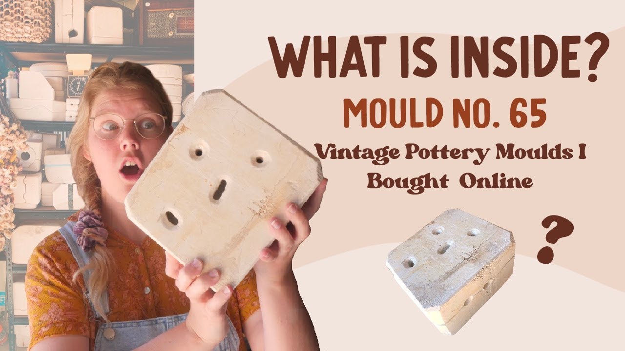 What is inside this Vintage Pottery Mould? Mould 65 video