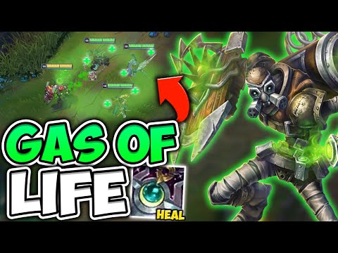 RIOT WILL 100% NERF THIS NEW RAID HEALER SINGED STRATEGY (MOONSTONE RENEWER) - League of Legends