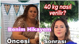 Nasıl 40kg verdim| İrademi nasıl korudum| Tüm gerçekleriyle Benim Hikayem Part 2