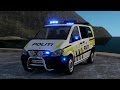 Mercedes-Benz Vito 2014 Norwegian Police для GTA 4 видео 1