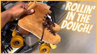FOUND $200 ROLLER SKATES IN THE THRIFT!