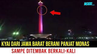 Download lagu VIRAL GEMPAR‼️DETIK-DETIK KYAI DARI JAWA BARAT PANJAT MONAS HINGGA D1T3MB4K BERKALI-KALI mp3