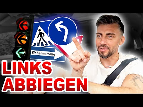 Turning left: This is what you need to pay attention to!