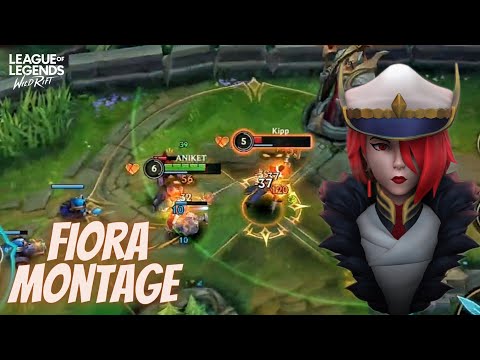 SMOOTH FIORA MONTAGE | Wild Rift Highlights