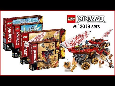 LEGO NINJAGO All Sets 2019 - Speed Build for Collecrors - Collection contain 49 sets