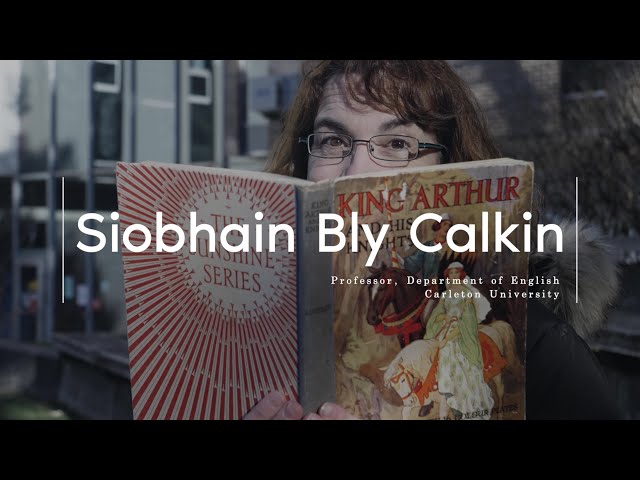 Watch Video: Meet Your Professors – Siobhain Bly Calkin – English