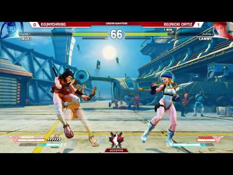 CCGYVR2k17 | SFV | Losers Quarters | EG|NyChrisG vs EG|Ricki Ortiz