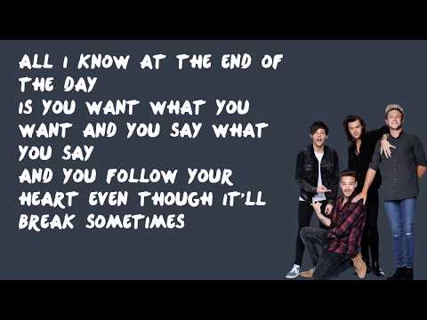 End of the Day - One Direction (Lyrics)