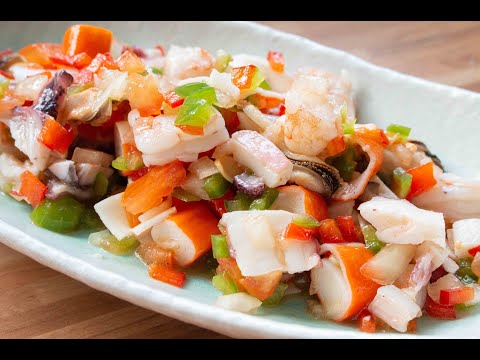 Do you have 10 MINUTES for this recipe?| Learn how to prepare a Spanish SEAFOOD SALPICON!