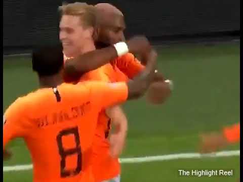 Frenkie De Jong Goal vs Germany and other Great Two-Touch Finishes