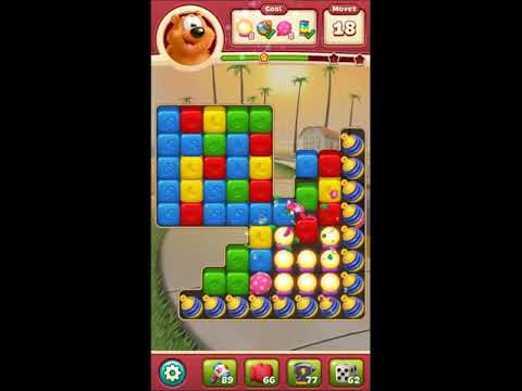 Toon Blast Level 3202 - NO BOOSTERS 🐻🐺🐱 | SKILLGAMING ✔️