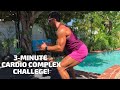 😓3-MINUTE CARDIO COMPLEX CHALLENGE! | BJ Gaddour Bodyweight Home Workout Exercises Gym