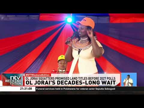 Government to issue title deeds to Ol jorai squatters