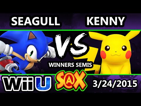 S@X - NS | Seagull Joe (Sonic) vs. WS | Kenny (Pikachu) SSB4 Winners Semis - Smash 4 - Smash Wii U