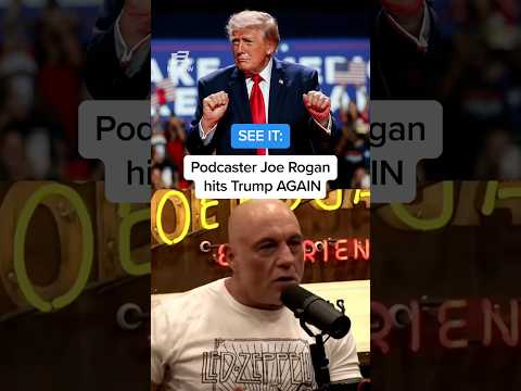 SEE IT: Podcaster Joe Rogan hits Trump AGAIN