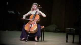 JS Bach Cello Suite No 2 in D minor ~ Prelude, Courante and Gigue